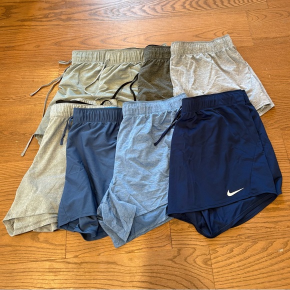 Nike Pants - Nike Shorts Collection - Navy, Light Gray, Dark Gray